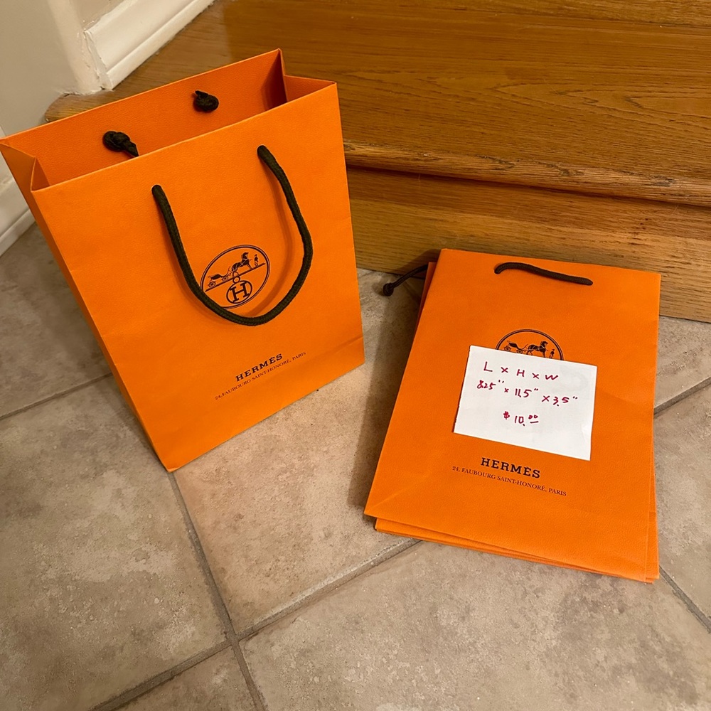 Hermes shopping bag NEW